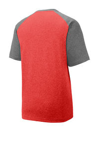 Camiseta de béisbol para hombre-Camisetas de dos tonos Camisetas básicas de manga raglán Camiseta de béisbol para adultos - Product Image 3