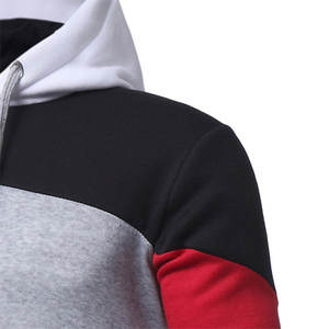 Vente en gros 100% coton hommes sweats à capuche meilleure qualité avec nouveau design automne basiques coton mélangé sweats à capuche - Product Image 4