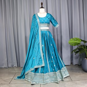 Royal Export Surat's New Arrival Vintage Style Lehenga Choli Collection for Party Wear at Wholesale Rates - Product Image 5
