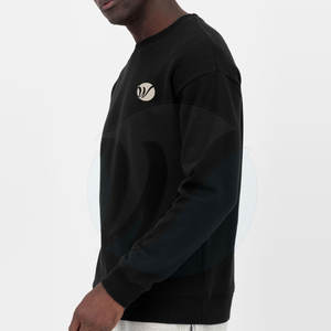 Meilleure vente Sweat-shirt polaire Sherpa pour hommes Winter Basics Design surdimensionné et confortable en polyester/coton - Product Image 3