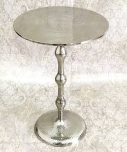 Mesa de aluminio de diseño moderno con elegante acabado dorado para interiores y exteriores para uso doméstico en restaurantes de hoteles - Product Image 2