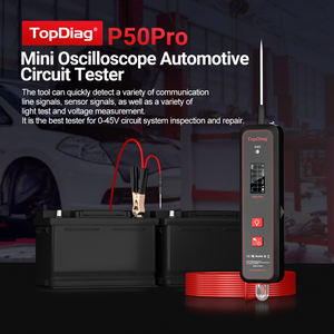 TopDiag P50 PRO Tensão Elétrica Integrada Scanner Carro Circuito <span class=keywords><strong>Tester</strong></span> Power Probe 12V 24V Caminhão Pesado Bateria <span class=keywords><strong>Tester</strong></span> Carro - Product Image 2