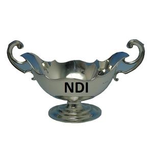 Modern Style Brass Metal Luxury Design Fruit Bowl Handcrafted High Quality <b>Dinnerware</b> Table Decoration Fruit Server Bowl - Product Image 1