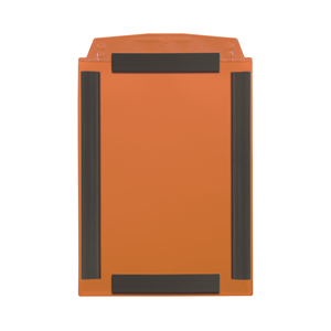 Portadocumenti con tasche magnetiche, DIN A5 verticale, Arancione, 4 strisce magnetiche, 10 pz / confezione.- SD4M/5210-08 - Product Image 1