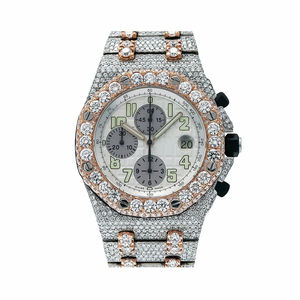 Stylishly Crafted Latest Half Iced Out Stainless Steel Customized Hip Hop Moissanite Diamond <b>Wrist</b> <b>Watch</b> <b>for</b> <b>Men</b> - Product Image 1