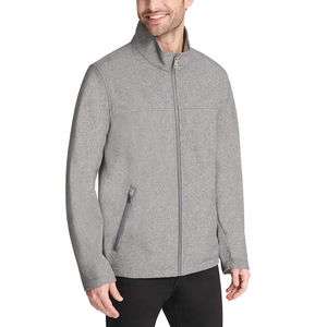 2026 <b>Lightweight</b> Fashion <b>Men's</b> Softshell <b>Jacket</b> Winter Wholesale High Quality Waterproof Stand Collar Breathable - Product Image 1
