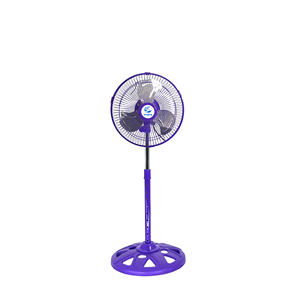 Ventilador de Pedestal Oscilante de 3 Velocidades con Motor de Corriente Alterna, Ventilador de Plástico para el Hogar con Altura Ajustable - Product Image 1