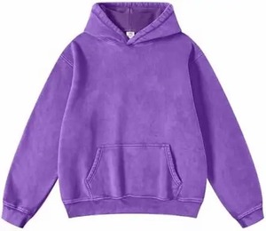 Service OEM prix de gros hommes pierre acide lavage vintage soleil fané personnalisé imprimé broderie sweats à capuche pour hommes - Product Image 1