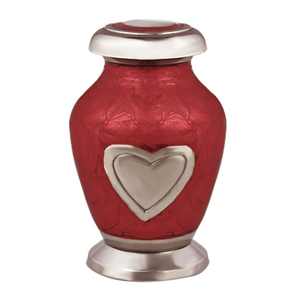 Urne miniature pour pompier, option de breloques d'amour, nouveau design, urne funéraire en métal, urnes en aluminium pour cendres humaines - Product Image 2