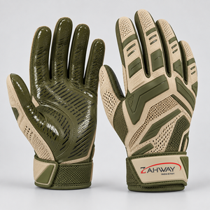 Gants de football américain unisexes personnalisés imprimés, design léger et 100 % respirant, logo personnalisé, gants de football de qualité supérieure - Product Image 6