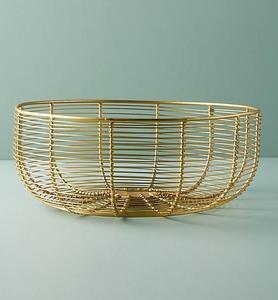 Producto Más Vendido, Cesta de Alambre Metálica Personalizada para Frutas y Verduras, Artículo Decorativo para Contenedores de Vegetales - Product Image 2