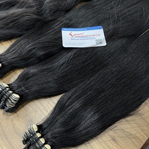 Extensiones de cabello humano virgen Remy vietnamita sin procesar de primera calidad, extensiones de cabello natural con cinta adhesiva. - Product Image 3