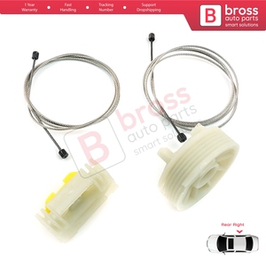 ชุดซ่อมมอเตอร์กระจกหน้าต่าง BWR368 ประตูหลังขวา สำหรับ Meriva MK1 A X03 ปี 2003-2010 93362664 - Product Image 3