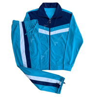 OEM equipo personalizado logotipo y bordado escuela y universidad uniforme chándal con material de primera calidad chaqueta con cremallera luz Wei