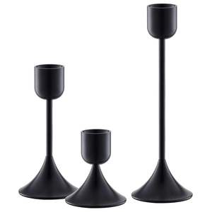 Ornements de chandelier en métal à pied haut Vintage nordique artisanat de tasse de bougie à pied haut pour l'ensemble de bougeoir de Style européen - Product Image 3