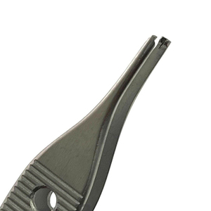 Adson Forceps Instruments 12.5cm Fine Adson Tissue Forceps Micro Plain Straight Diamond Dusted Tissue Tweezer Pliers Dental - Product Image 2