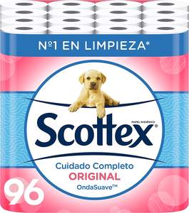 Cottex oiletpapier/lassic lean ecor 24 rollen/cottcottex added añadido oilet aper - 63 Rolls - Product Image 4