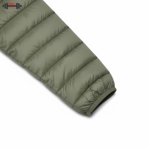 Factory Price Comfortable <b>Canvas</b> Puffer <b>Jacket</b> Men 2025 Autumn Collection Casual Breathable - Product Image 3