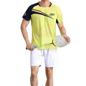 Uniforme de bádminton superventas de nueva llegada, uniforme de Bádminton de poliéster 100% de fabricante alto - Product Image 1