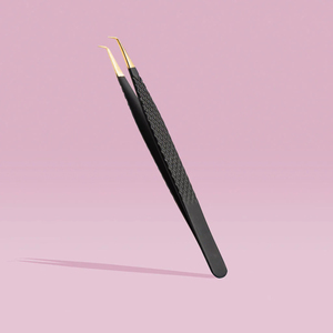 Pince à cils diamantée de haute qualité perfectionnée par précision pour les extensions de cils par Gray Rocks - Product Image 3