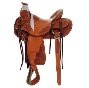 Selle de randonnée pour cheval anglais de fabrication professionnelle, réglable, en cuir de haute qualité, selle synthétique pour l'équitation - Product Image 5