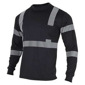 Camisas de alta visibilidad para hombres y mujeres Clase 3 Hi Vis Camisas de manga larga Construcción Reflectante Camisas DE SEGURIDAD Durable Meet ANSI - Product Image 6