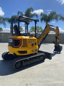 Mini-excavatrice compacte sur chenilles JC-B 35Z-1 de 3,5 tonnes avec pelle hydraulique, lame de bulldozer, moteur diesel turbo et contrôle PLC de haute performance - Product Image 5