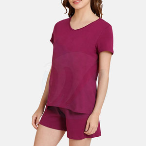 Ensemble de shorts en coton décontracté pour femmes respirant et durable pour adultes prix raisonnable - Product Image 2