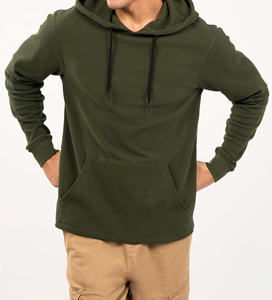 Sweats à capuche épais en éponge française surdimensionnés 460gsm couleur unie unie en gros à épaules tombantes 100% coton - Product Image 1