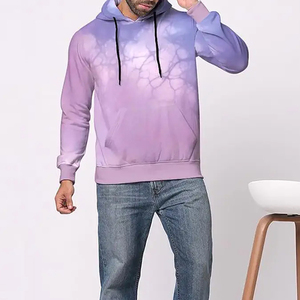 Top diseño personalizado al por mayor sudaderas con capucha de invierno Casual algodón hombres moda Streetwear con capucha polar Vintage Regular Fit para hombres - Product Image 3