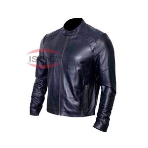 ISONZ New Design Outdoors Biker Style Leather Fashion <b>Jacket</b> Leather Winter <b>Jacket</b> Windproof <b>Jacket</b> Warm Lining - Product Image 6
