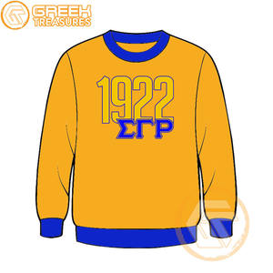 Sudadera de lana de algodón Sigma Gamma Rho personalizada de alta calidad, Jersey bordado, chaqueta para mujer, ropa griega, estilo de hermandad - Product Image 2
