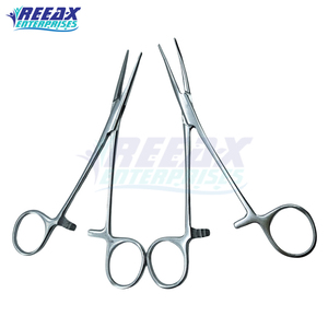 Custom Locking <b>Pliers</b> Forceps <b>Set</b> 12.5 16 18 cm Hemostatic Hand Tool Wholesale Rate REEAX ENTERPRISES Surgical Instruments Basis - Product Image 3