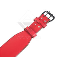 Ceinture de musculation en cuir de vachette de haute qualité, respirante, réglable, légère, avec soutien dorsal personnalisé pour l'entraînement de force