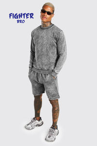 Sweat-shirt à capuche unisexe personnalisé imprimé 100% coton blanc pull thermique Hip Hop polaire Boxy sweat à capuche homme surdimensionné - Product Image 5