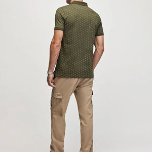 La mejor oferta, Polo cómodo para hombre, Polo de secado rápido para hombre, Polo transpirable de algodón y poliéster para hombre - Product Image 4