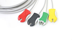 Compatibele Siemens Ct 5-Pins <span class=keywords><strong>Lemo</strong></span> Connector 4 Lead Eendelige <span class=keywords><strong>Ecg</strong></span> Kabel - Product Image 4