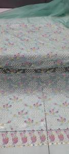 Elegante tela de organza de viscosa sin arrugas para vestidos de noche Accesorios Tela de organza ligera - Product Image 3