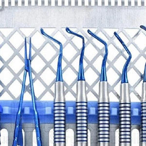Kit Básico de Microcirugía Oral de Acero Azul de 10 Piezas, Juego de Instrumentos Periodontales Manuales con Certificación CE - Product Image 2