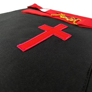 Nueva llegada ASSR 18th Degree Delantal con Cruz Latina Personalizado Masonic Regalia Delantal para la venta - Product Image 6