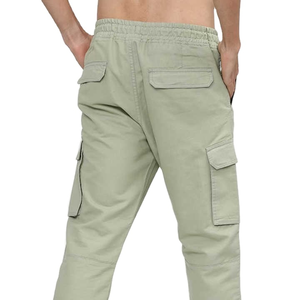Pantalon cargo droit pour homme, taille mi-haute, séchage rapide, écologique, respirant, léger, décontracté, avec poches - Product Image 3