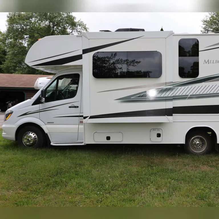 Ucuz çekme karavan RV Camper motorlu evler karavan çin klima ile