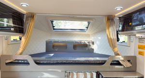 Remorque de camping en aluminium prête à être expédiée avec réfrigérateur pour camping-car et camping en véhicule - Vente flash - Product Image 3