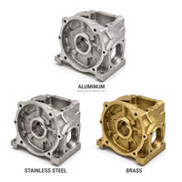 Pièces usinées CNC sur mesure en métal de précision (zinc, aluminium) pour boîtiers de boîte de vitesses, avec services de zinguage – OEM/ODM
