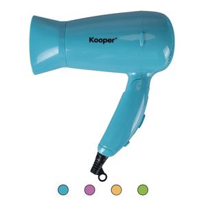 Asciugacapelli Professionale Ionico Kooper 1200W Pieghevole da Viaggio con Motore AC e Diffusore per Hotel e Professionisti - Product Image 1