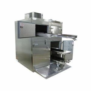 Cámara mortuoria de refrigerador de acero de 4 cuerpos para almacenamiento seguro de cadáveres muebles de hospital - Product Image 2