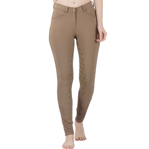Jodhpurs ecuestres inteligentes para mujer, pantalones de equitación de punto para montar a caballo - Product Image 1