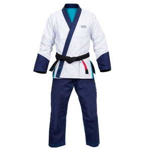 Lightweight Unisex Karate Uniform for Adults Customized Martial Arts Wear with Embroidered Logo Includes <b>Shorts</b> - Product Image 1