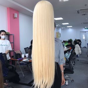 2024 Venta caliente Hd encaje Frontal peluca pelucas de cabello humano para mujeres negras pelucas de encaje completo hueso recto - Product Image 3