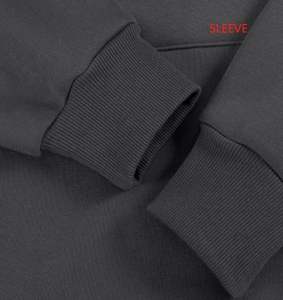 สเวตเชิ้ตมีฮู้ดผ้าฝ้ายใส่ได้ทั้งชายและหญิง280GSM น้ำหนักเบาเสื้อผ้าลำลองใส่สบายส่งตรงจากโรงงาน - Product Image 4